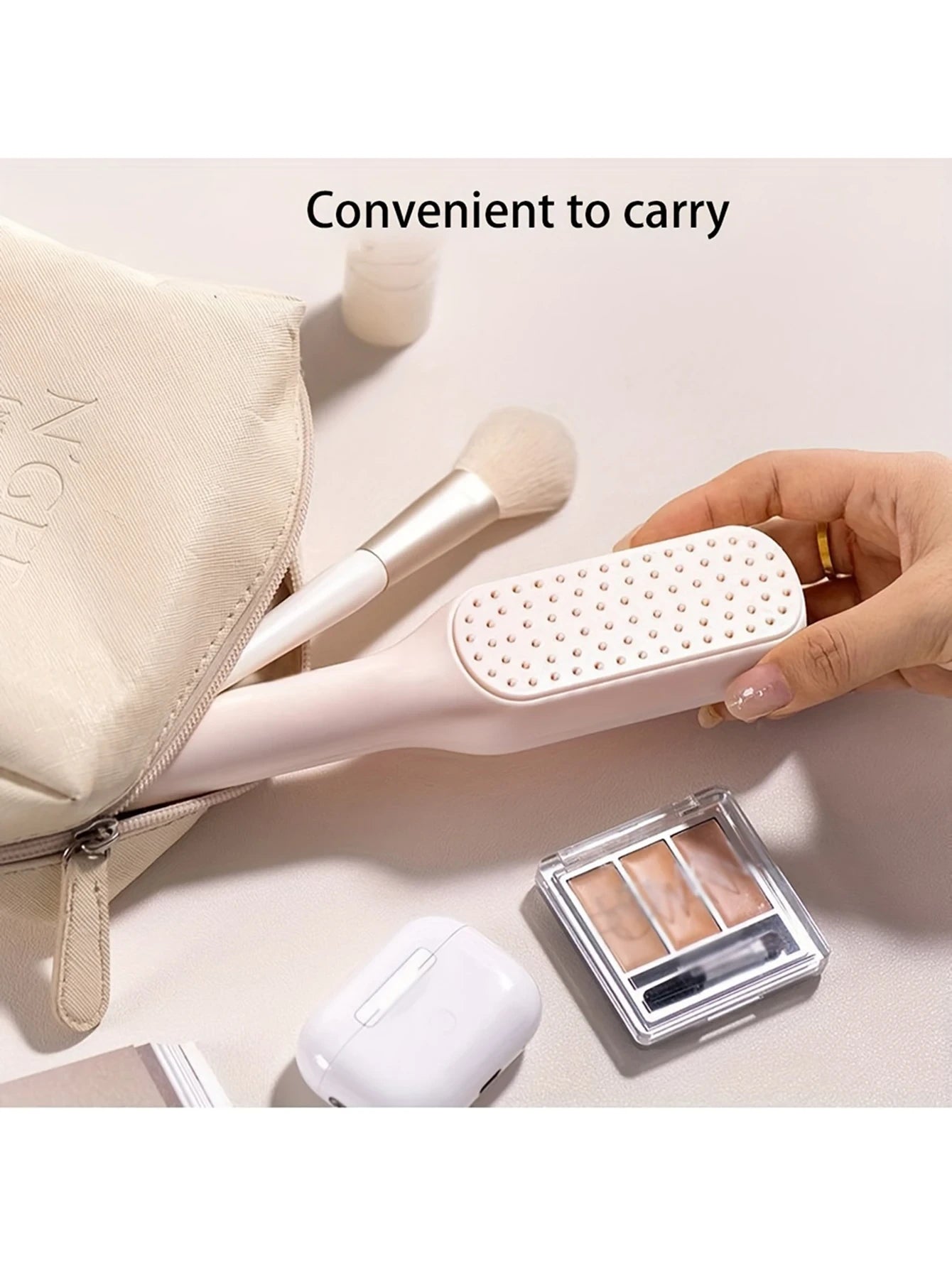 Self-Cleaning Pro Hairbrush - Retractable Anti-Static Massage Comb BEAUXUS