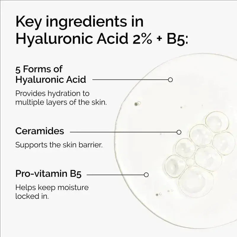 The Ordinary Hyaluronic Acid 2% + B5 - BEAUXUS