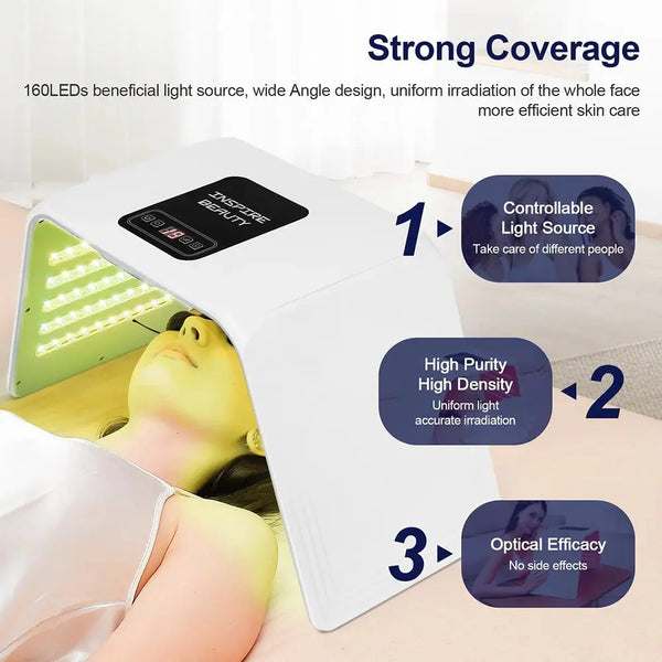 7 Colors LED Photon Machine Skin Moisturizing Nano Spray LED Face&Body SPA Skin Care Beauty Mask