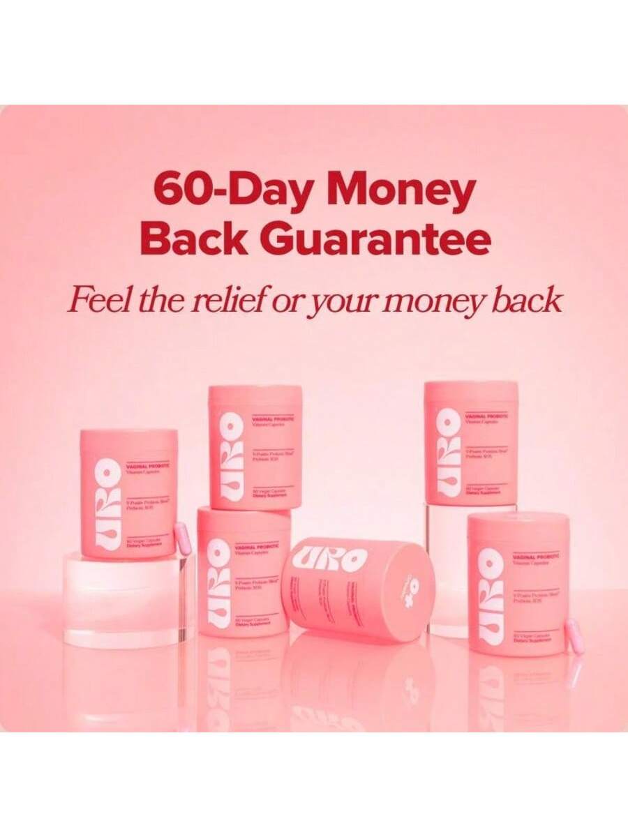 URO Probiotics for Women PH Balance Women'S Private Intimate Health Supplement, Vaginal Flora, Prebiotics, Lactobacillus Blend