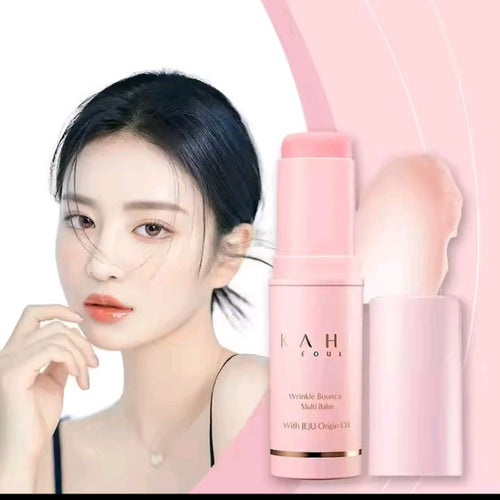 New KAHI Wrinkle Bounce Multi Balm 9G: Instant Wrinkle Care, Facial Serum Stick