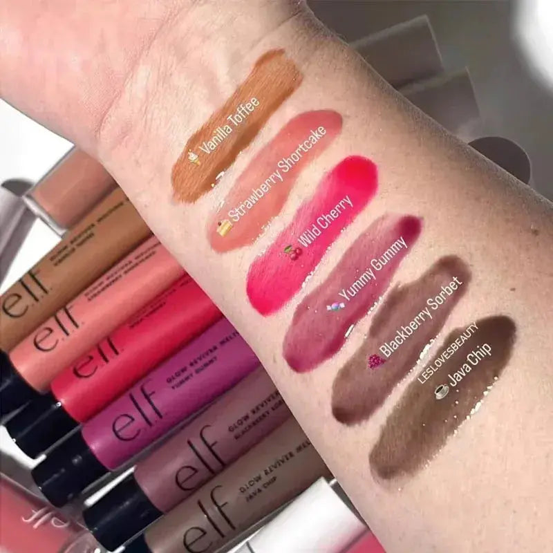 ELF Hydrating Lip Gloss Waterproof Long-Lasting Non-Transfer Setting Spray for a Long-Lasting Flawless Finish Refreshing Primer - BEAUXUS