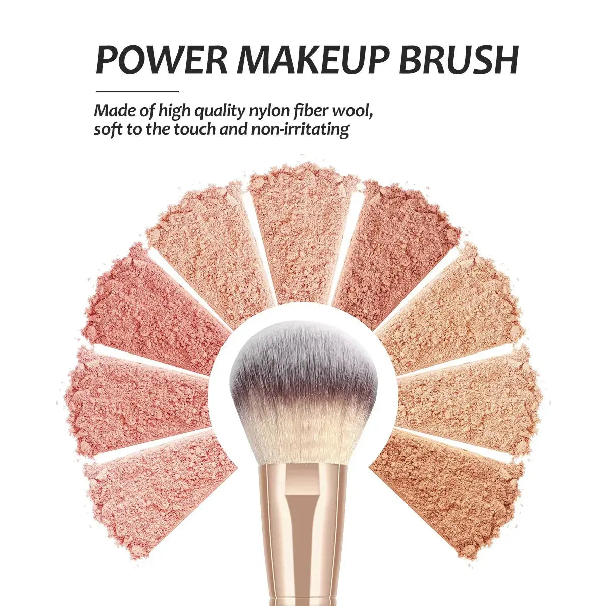 7-Piece Professional Makeup Brush Set - BEAUXUS