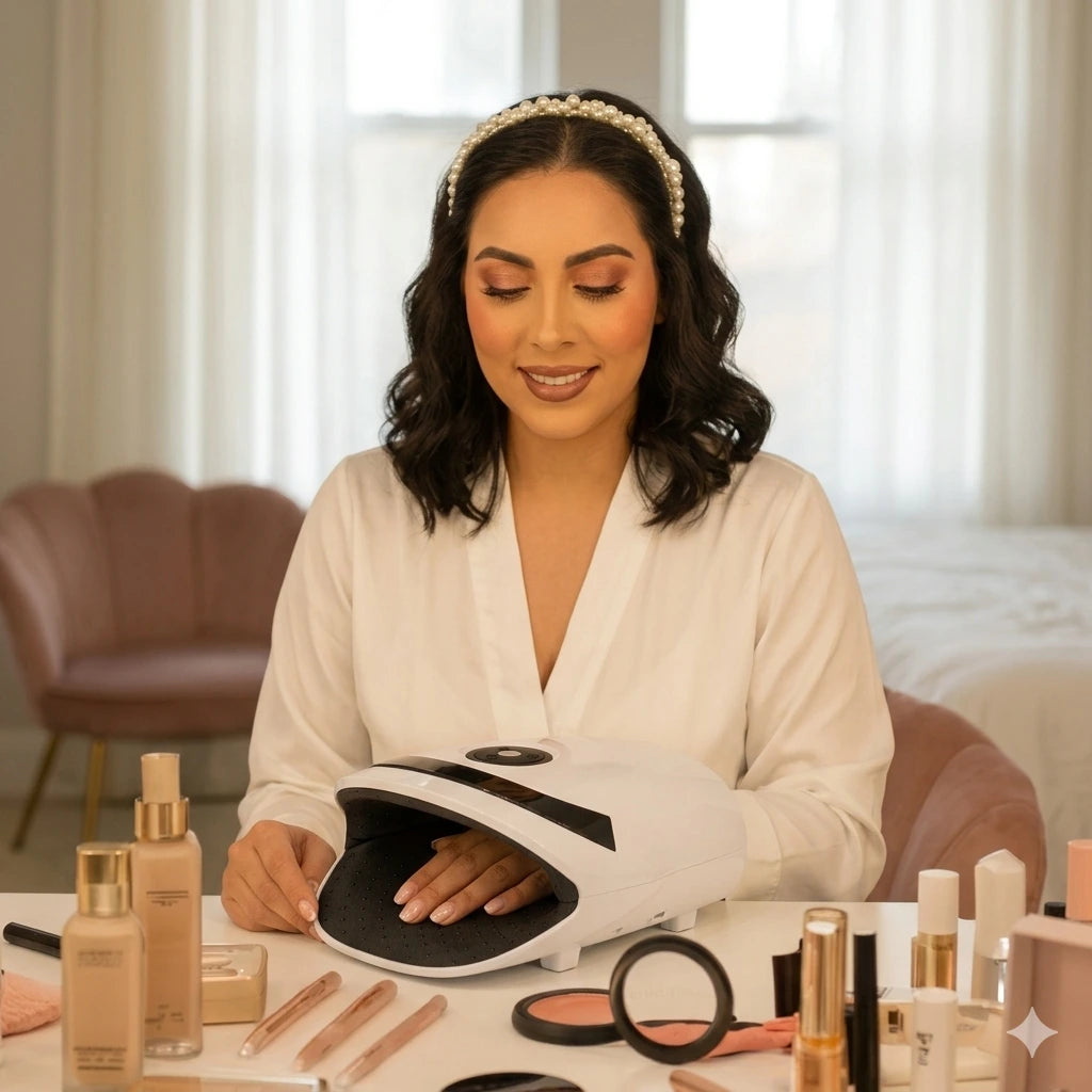 Electric Hand Massager with Heat & Compression