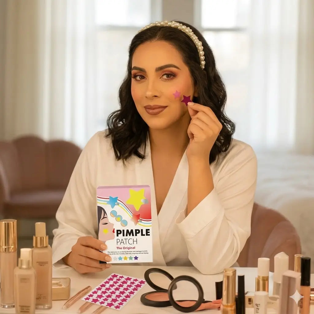 Beauxus™ Hydrocolloid Star Acne Patches (40ct) | Blemish Healing & Spot Treatment