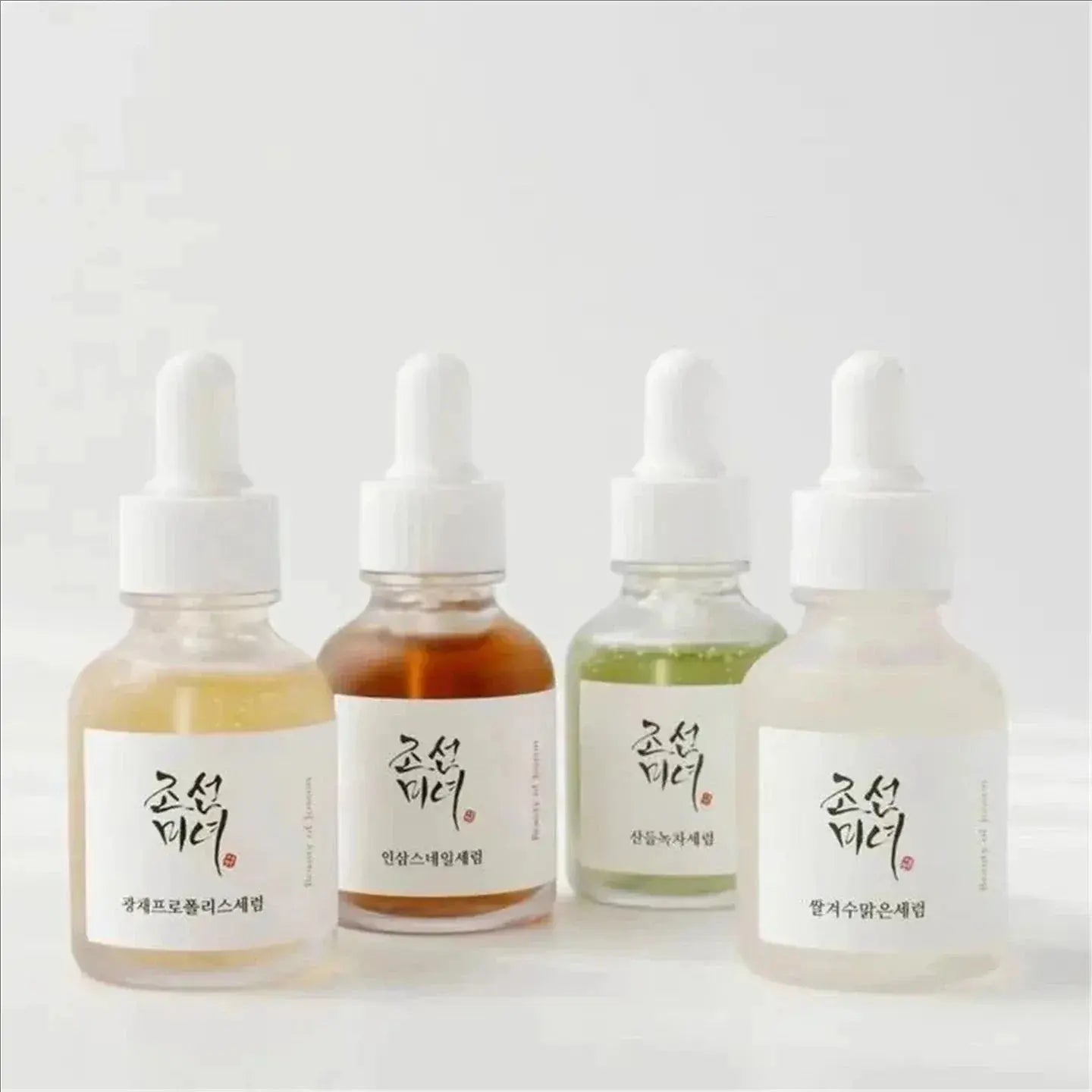5-Piece Korean Skin Care Essence & Eye Cream Set - BEAUXUS
