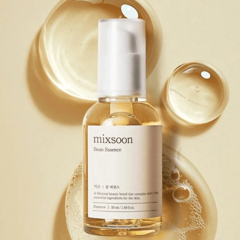 Mixsoon Bean Essence Exfoliating Facial Serum Hyaluronic Acid Hydrating, Moisturizing and Antioxidant Essence Korean Skin Care