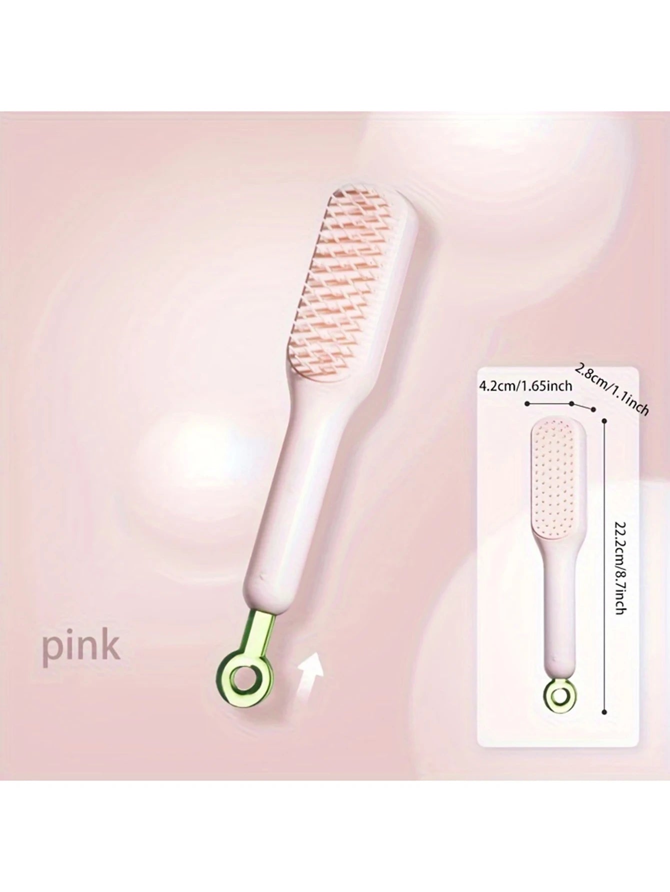Self-Cleaning Pro Hairbrush - Retractable Anti-Static Massage Comb BEAUXUS