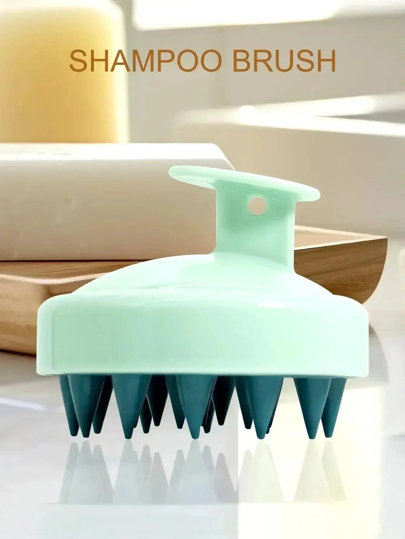 Silicone Scalp Massager & Shampoo Brush - BEAUXUS