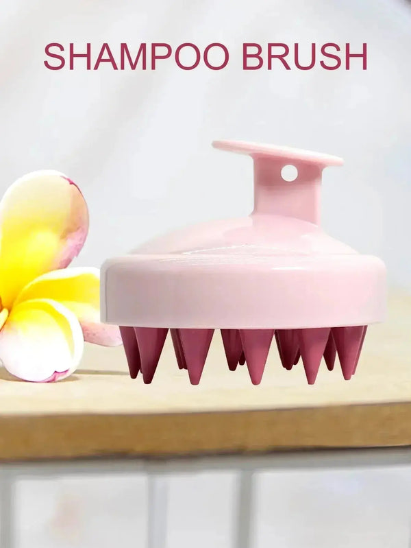 Silicone Scalp Massager & Shampoo Brush - BEAUXUS