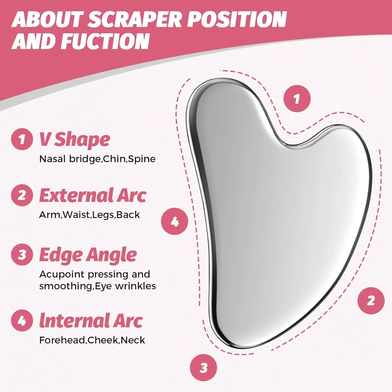 Natural Jade Roller & Gua Sha Set - Cooling Facial Sculpting Kit BEAUXUS