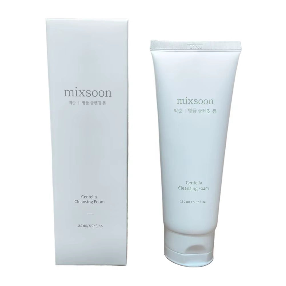 Korean Mixsoon Bean Cream Essence Sunscreen Centella Facial Cleaner Moisturizing Soothing Enhance Skin Elasticity Oil Control