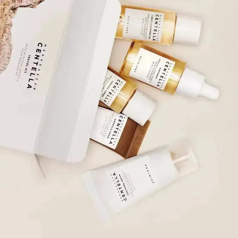 SKIN1004 Madagascar Centella Travel Kit (5-Piece Mini Set) - BEAUXUS
