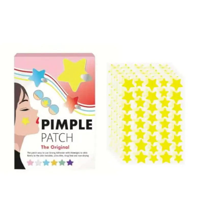 Multi-Color Star Acne Patches - 40ct Fun & Effective Pimple Patches BEAUXUS