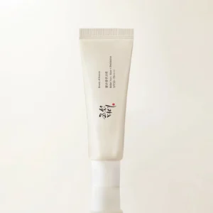 Protector solar Beauty of Joseon Relief Sun Rice + Probiotics SPF50+ en tubo blanco